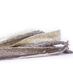 New Snackit Torskeskind Sticks 250 g - Naturlige hundesnacks Snacks Til Hvalpe - Lækre Godbidder Til Træning Og Forkælelse|Hundeguf Og Tyggeben Til Hunde