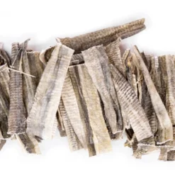 New Snackit Torskeskind Sticks 250 g - Naturlige hundesnacks Snacks Til Hvalpe - Lækre Godbidder Til Træning Og Forkælelse|Hundeguf Og Tyggeben Til Hunde