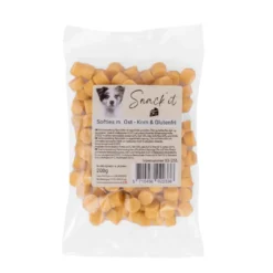 New Softies med ost hundesnacks 200 g - Cremet belønning med ekstra smag Snacks Til Hvalpe - Lækre Godbidder Til Træning Og Forkælelse|Hundeguf Og Tyggeben Til Hunde