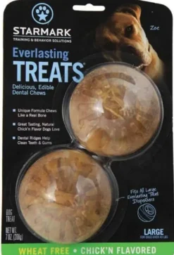 Discount Everlasting Treats Large Chicken Veggie - langtidssnack til store hunde Hundelegetøj Til Alle Hunde Leg Og Aktivering Året Rundt|Legetøj Til Hvalpe - Sjov Leg, Aktivering Og Tryghed Fra Første Dag