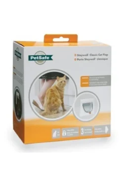 Sale Staywell Classic 4-vejs Kattelem Hvid Kattelemme - Med Eller Uden Chip