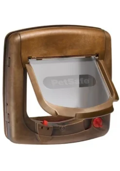 Hot Staywell Deluxe Magnetisk lås Kattelem Brun Kattelemme - Med Eller Uden Chip