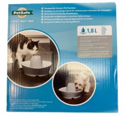 Discount Streamside Ceramic Pet Fountain (Drikkefontæne) Hundeskåle Til Mad Og Drikke Der Passer Til Din Hunds Behov|Hundeskåle Til Hvalpe - Praktisk, Sikker Og Nem Spisetid