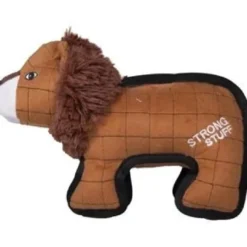 Best Strong Stuff Lion 30 cm - slidstærk bamse til hunde Hundelegetøj Til Alle Hunde Leg Og Aktivering Året Rundt|Legetøj Til Hvalpe - Sjov Leg, Aktivering Og Tryghed Fra Første Dag