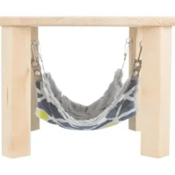 Discount SUNNY Shelter Platform med Hængekøje 28 cm Legetøj Til Gnavere & Kaniner