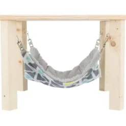 Discount SUNNY Shelter Platform med Hængekøje 37 cm Legetøj Til Gnavere & Kaniner