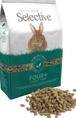 Outlet Supreme Science Selective Mature Rabbit 4+ 4 x 1,5 kg Foder & Snack Til Gnavere & Kanin