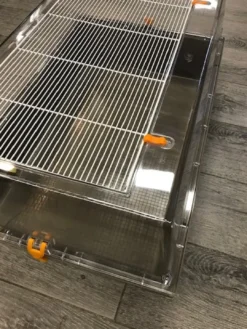 Outlet Tamburino Hamsterbur grå/brun bund Bure & Tilbehør Til Gnavere & Kaniner