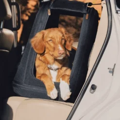 Hot Tavo Crispin Medium Onyx Sort - Crash-testet transportbur til kæledyr Transport Og Adgang Til Hvalpe - Tryg Og Nem Hverdag|Transport Og Adgang For Hunde - Tryg Og Nem Hverdag