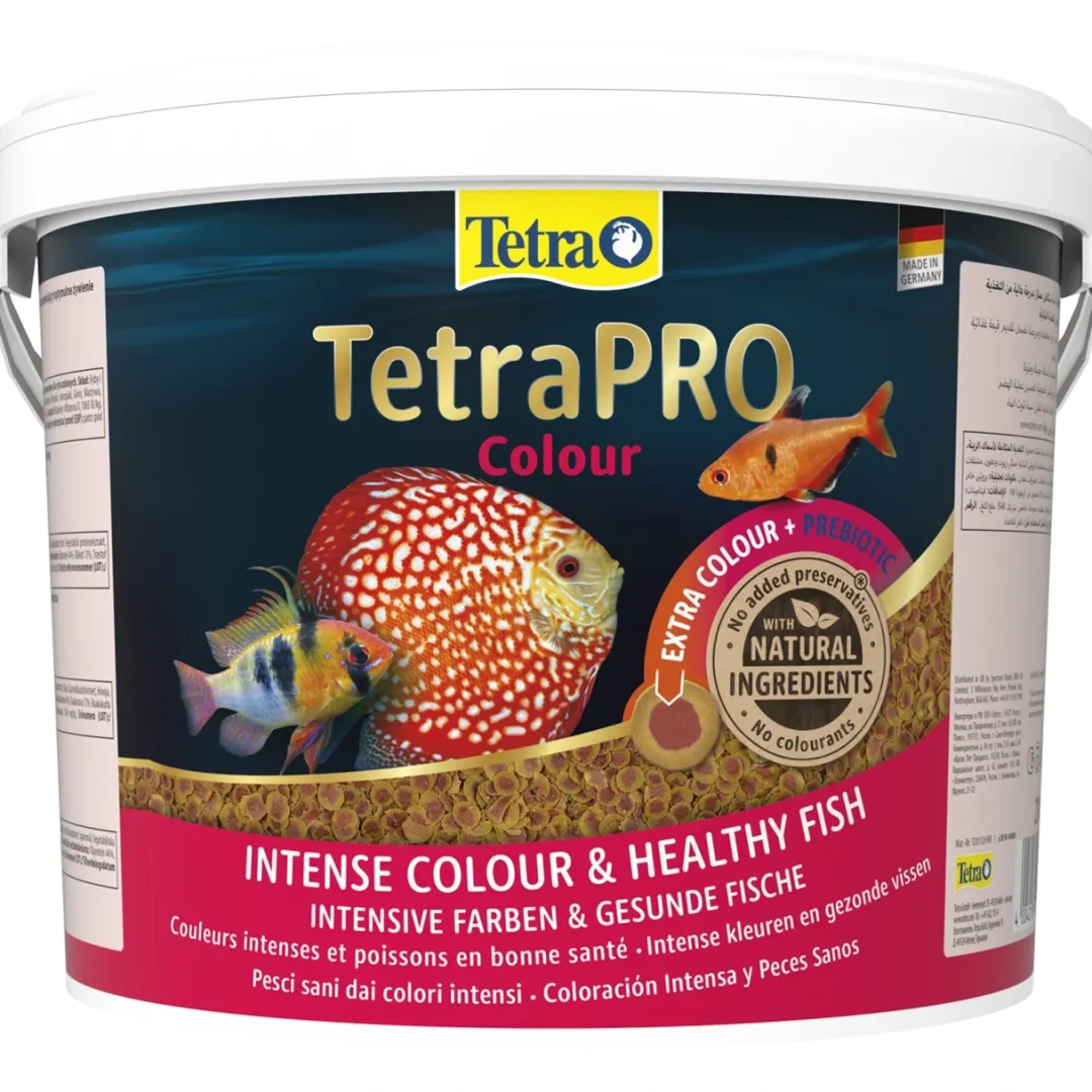 Clearance TetraPro Colour crisps 10 Liter Fiskefoder Til Ferskvandsfisk
