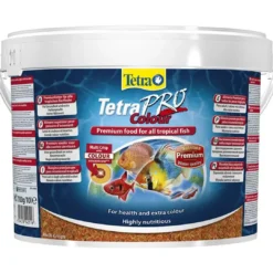 Clearance TetraPro Colour crisps 10 Liter Fiskefoder Til Ferskvandsfisk