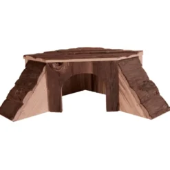 Outlet Thordis marsvinblokhus 35 x 37 x 15 cm Træ- Og Høhuse Til Gnavere Og Kaniner