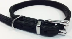 Discount Timely halsbånd olieret læder sort 12 mm 30 cm - blød styrke til små hunde Hvalpehalsbånd - Bløde Og Sikre Halsbånd Med Perfekt Pasform Til Din Hvalp|Hundehalsbånd Med Stil - Komfort Og Sikkerhed Til Din Hund