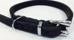 New Timely halsbånd olieret læder sort 12 mm 25 cm - blød styrke til små hunde Hvalpehalsbånd - Bløde Og Sikre Halsbånd Med Perfekt Pasform Til Din Hvalp|Hundehalsbånd Med Stil - Komfort Og Sikkerhed Til Din Hund