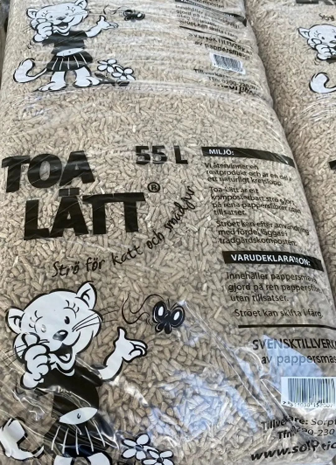 Sale - Kattegrus 55 liter Kattetoiletter Og Kattegrus|Killingetoilet Og Grus Til Killinger - Nem Renlighed Fra Start