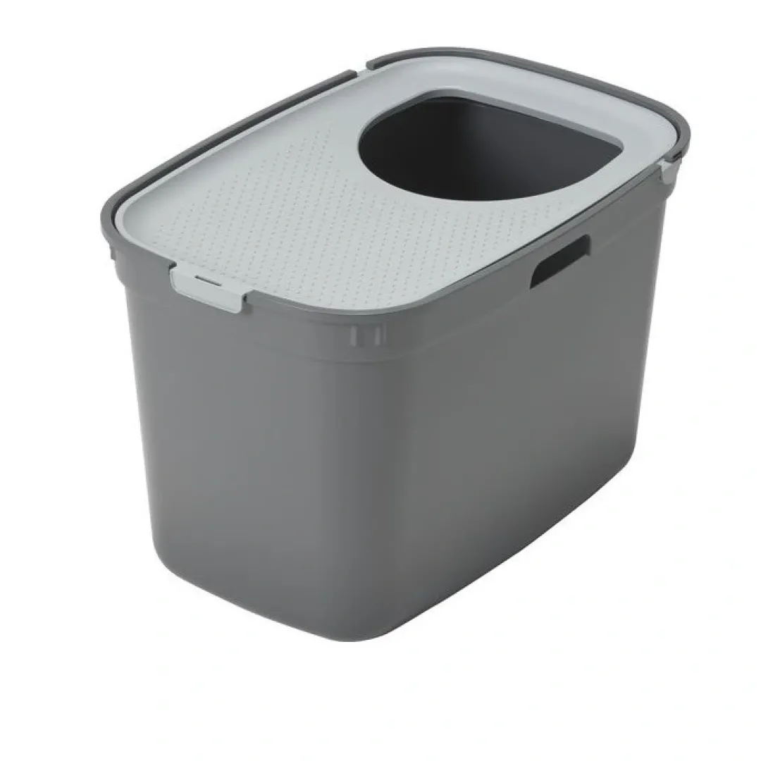 Best Top Cat Kattetoilet Cool Grey Kattetoiletter Og Kattegrus|Killingetoilet Og Grus Til Killinger - Nem Renlighed Fra Start