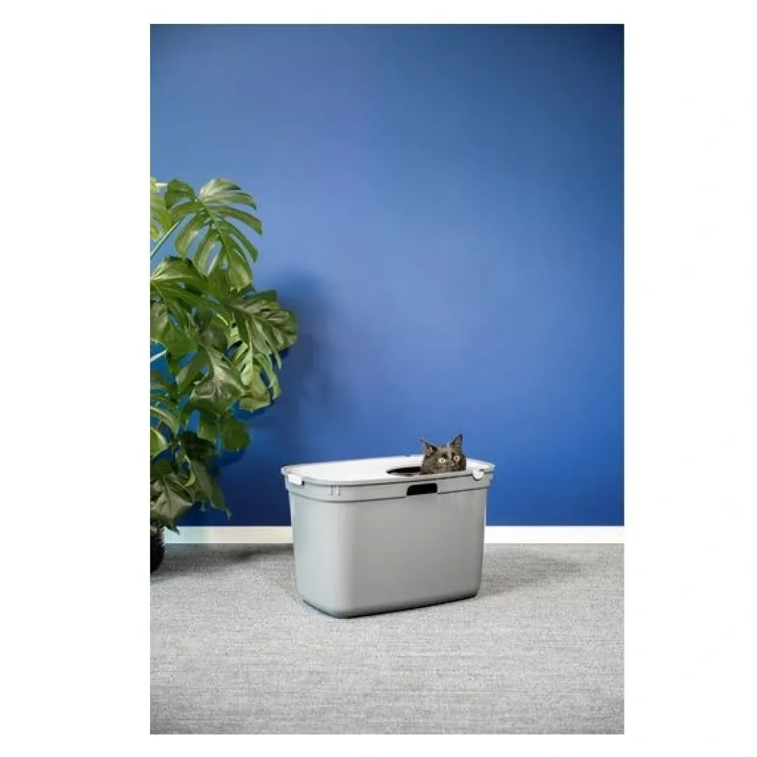 Best Top Cat Kattetoilet Cool Grey Kattetoiletter Og Kattegrus|Killingetoilet Og Grus Til Killinger - Nem Renlighed Fra Start