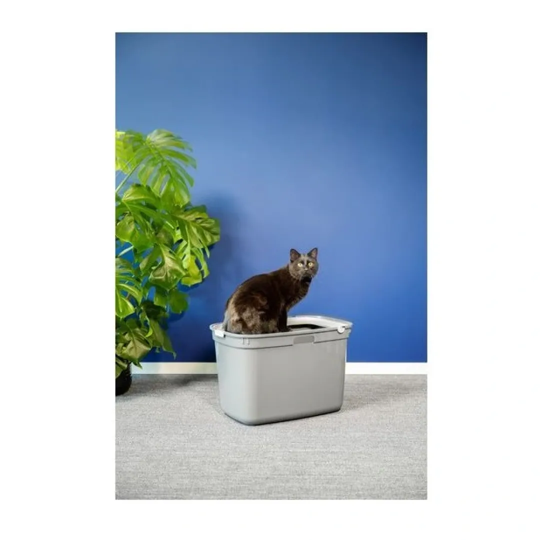 Best Top Cat Kattetoilet Cool Grey Kattetoiletter Og Kattegrus|Killingetoilet Og Grus Til Killinger - Nem Renlighed Fra Start