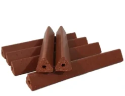 Hot Dental Sticks 17 cm med laks - tandpleje og tyggeglæde Snacks Til Hvalpe - Lækre Godbidder Til Træning Og Forkælelse|Hundeguf Og Tyggeben Til Hunde