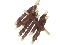 Tyggepinde med and 12 cm 500 g - lækre hundesnacks Hundeguf Og Tyggeben Til Hunde