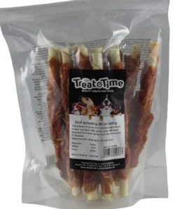 New Tyggepinde med kylling 20 cm 500 g - store hundesnacks Hundeguf Og Tyggeben Til Hunde
