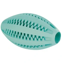 Sale Denta Fun Rugby ball med mintsmag grøn 11 cm - hundelegetøj Hundelegetøj Til Alle Hunde Leg Og Aktivering Året Rundt|Legetøj Til Hvalpe - Sjov Leg, Aktivering Og Tryghed Fra Første Dag