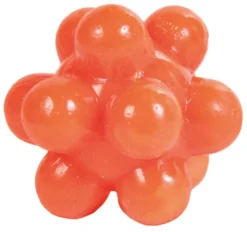 Sale Gummibolde med dupper ø 3,3 cm (4 stk) Kattelegetøj