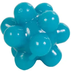 Sale Gummibolde med dupper ø 3,3 cm (4 stk) Kattelegetøj