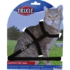 Online Kattesele i nylon 22-42 cm med line 1.25 m (4185) Kattehalsbånd Og Katteseler