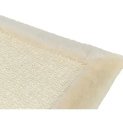 Discount Kradsemåtte Plys 55 x 35 cm (Brun kant) Kradsetræer Og Klatremøbler Til Kat|Kradsetræ Til Killinger - Leg Træning Og Klopleje I Et