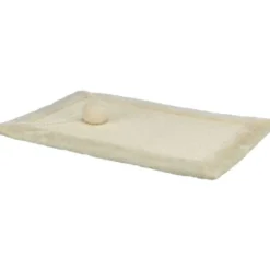 Discount Kradsemåtte Plys 55 x 35 cm (Brun kant) Kradsetræer Og Klatremøbler Til Kat|Kradsetræ Til Killinger - Leg Træning Og Klopleje I Et