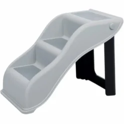 Outlet Plastic Trappe 3 trin 34x39x54 cm Transport Og Adgang Til Hvalpe - Tryg Og Nem Hverdag|Transport Og Adgang For Hunde - Tryg Og Nem Hverdag