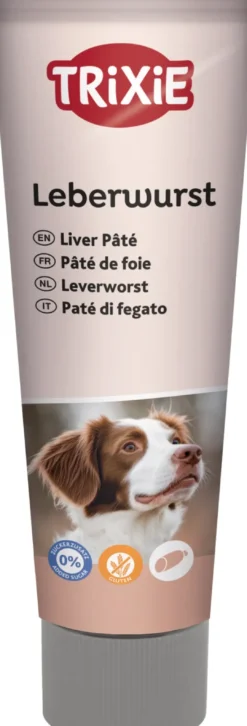 Premio Lever paste Belønningsgodbid - lækker hundesnack i tube Snacks Til Hvalpe - Lækre Godbidder Til Træning Og Forkælelse|Hundeguf Og Tyggeben Til Hunde