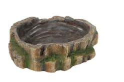 Sale vand/foderskål regnskov 18x4,5x17 cm Foderskåle Og Vandskåle Til Terrarier