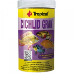 Outlet Cichlid Gran 1000 ml Fiskefoder Til Ferskvandsfisk