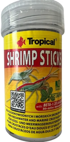 Sale Shrimp Sticks 100 ml Fiskefoder Til Ferskvandsfisk