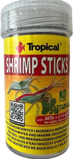 Sale Shrimp Sticks 100 ml Fiskefoder Til Ferskvandsfisk
