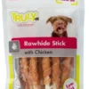 Outlet Truly Dog Rawhide Stick with Chicken 85 g - Råhudspind med kylling Hundeguf Og Tyggeben Til Hunde