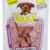 Clearance Truly Puppy Mini Hearts 90 g - hvalpesnacks med kylling Hundeguf Og Tyggeben Til Hunde