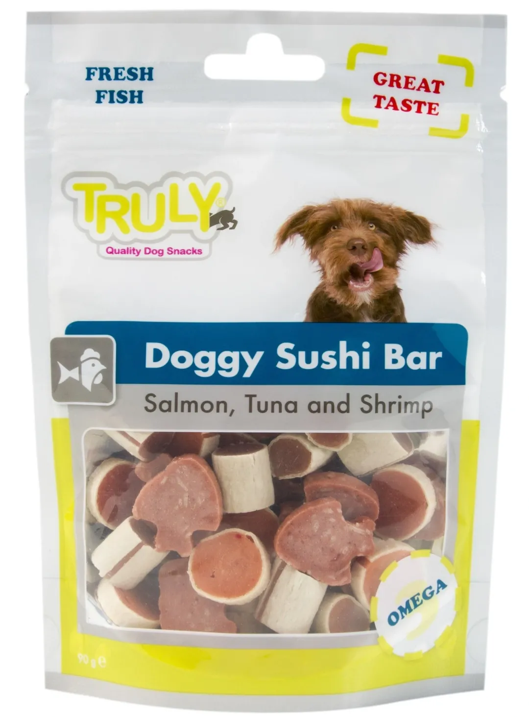 Hot Truly Sushi 90 g - sushi-snacks til hunde Hundeguf Og Tyggeben Til Hunde