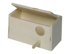 New Undulat Redekasse venstre hul 21x13x12,5 cm Redekasser Og Tilbehør Til Reder