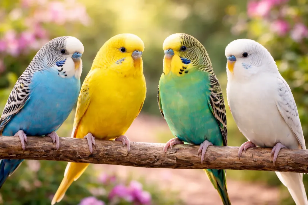 Best Undulat unge (Melopsittacus Undulatus) Eksotiske Fugle