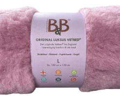 Outlet Vetbed Original rosa large 100x150 cm til hund - luksus hvile med plads Hundesenge Og Kurve Til Hunde - Bløde Og Komfortable|Sovepladser Til Hvalpe - Hundesenge, Kølemåtter Og Trygge Hvilesteder