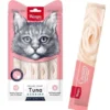 New Kat Cremet Slikbar Godbid Tun og Rejer Kattefoder & Snacks|Killingesnacks - Sunde Godbidder Til Killinger