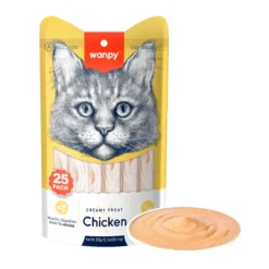 Sale Kat Cremet Slikbar Godbid med Kylling 350g (25x14g) Kattefoder & Snacks|Killingesnacks - Sunde Godbidder Til Killinger