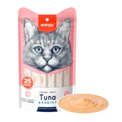 Sale Kat Cremet Slikbar Godbidt med Tun og Rejer 350g (25x14g) Kattefoder & Snacks|Killingesnacks - Sunde Godbidder Til Killinger