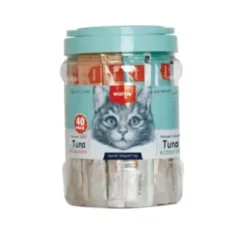Kat Cremet Slikbar Godbid Tun og Laks 560 g Kattefoder & Snacks|Killingesnacks - Sunde Godbidder Til Killinger