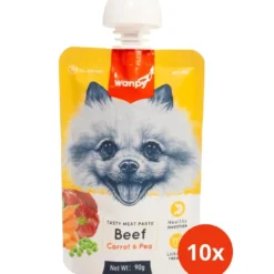 Discount Tasty Paste Okse 90 g - cremet belønningsgodbid til hunde Hundeguf Og Tyggeben Til Hunde