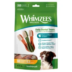 Best Toothbrush Star Medium - Tandpleje tyggeben til mellemstore hunde Snacks Til Hvalpe - Lækre Godbidder Til Træning Og Forkælelse|Hundeguf Og Tyggeben Til Hunde