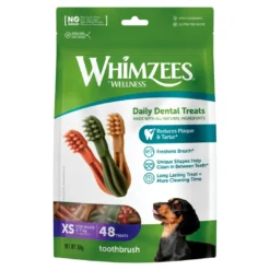 Outlet Toothbrush Star XS - Naturligt tandrensende tyggeben til små hunde Snacks Til Hvalpe - Lækre Godbidder Til Træning Og Forkælelse|Hundeguf Og Tyggeben Til Hunde